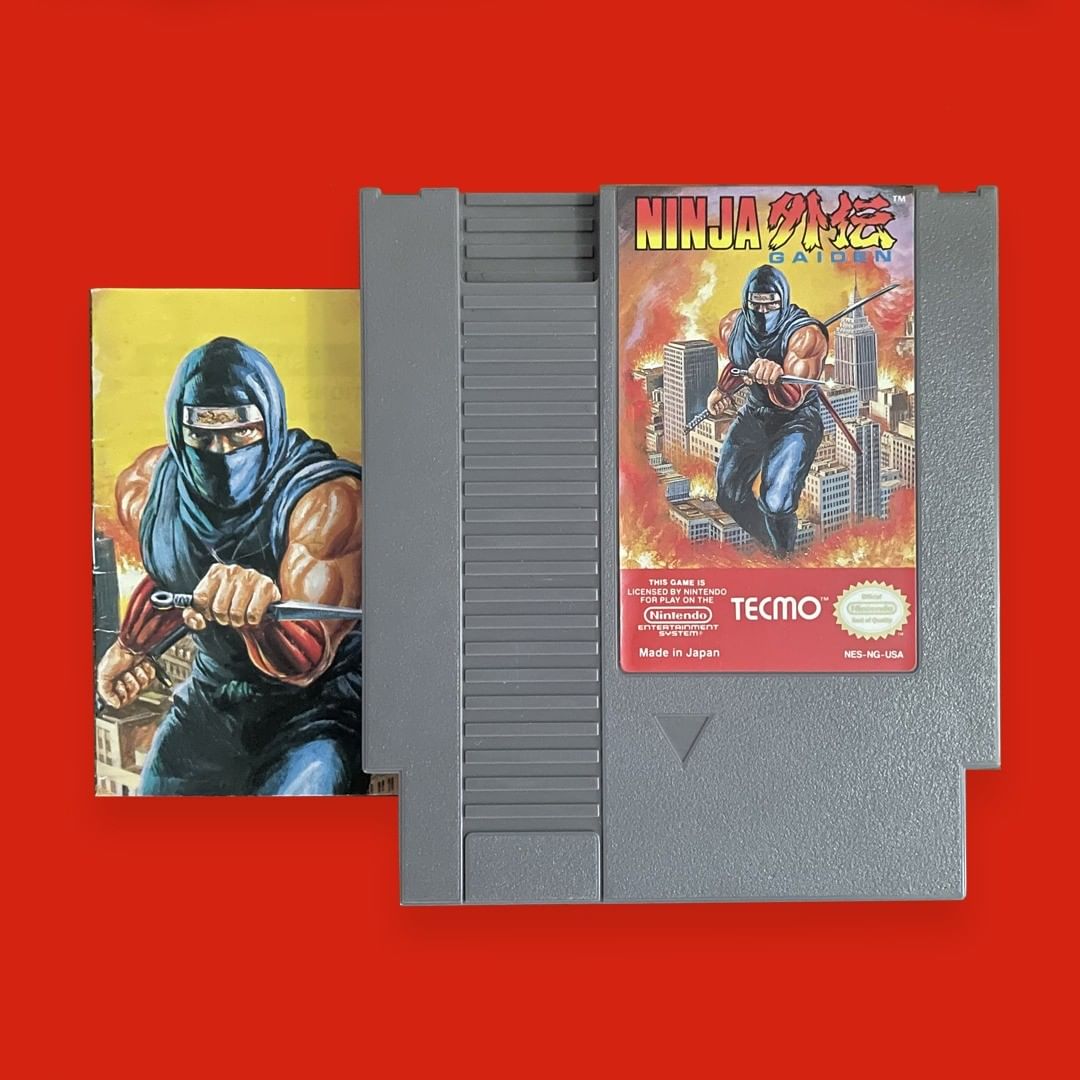 ngaiden Ninja Gaiden con manual - Imagen 1