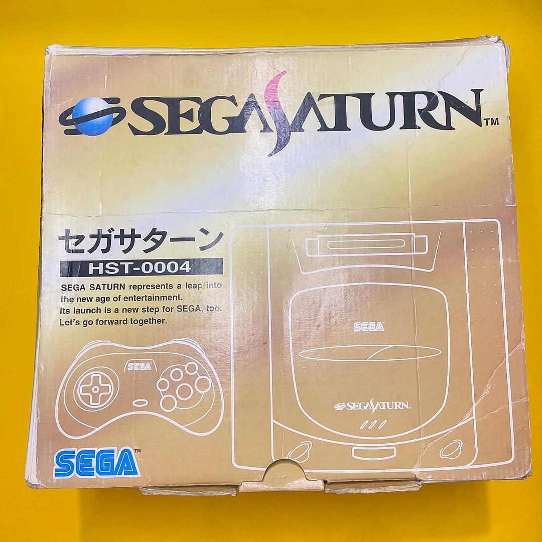 Sega Saturn HST-0004 Japonesa en Caja con Manual - Retro Store